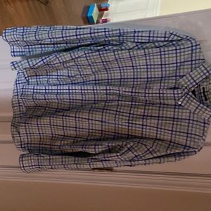 Lands end button down sport short XXL